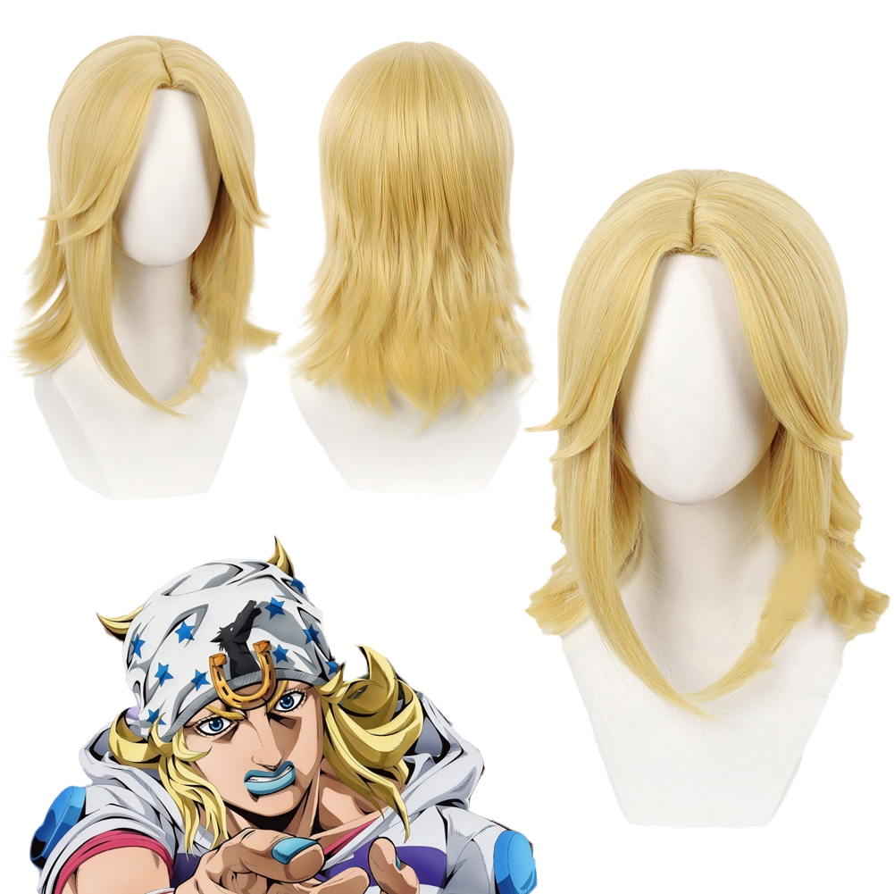 Head Gear Running - Peluca de Johnny Joestar de la