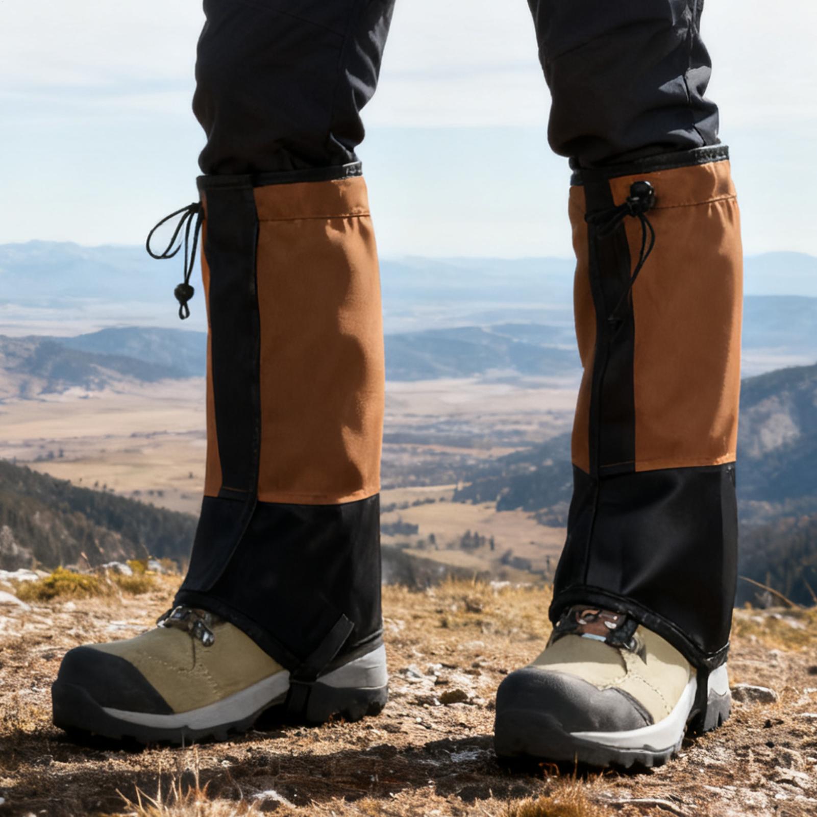 Running Gear In Snow - Polainas impermeables para senderismo, protectores ajustables