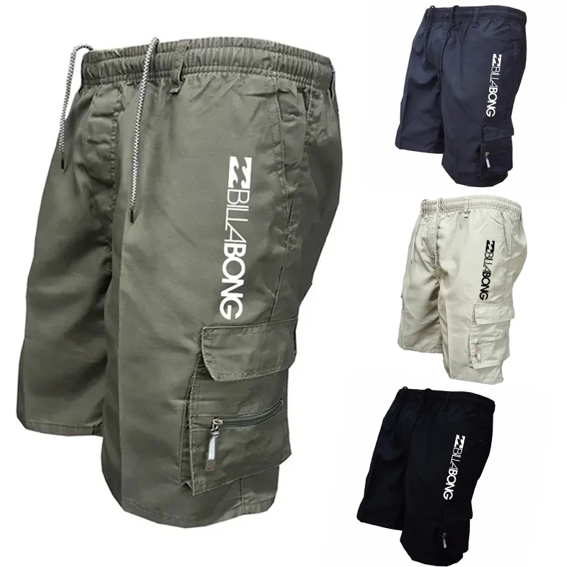 Running Gear For Men - Pantalones Cortos Deportivos Multibolsillos para Hombre,