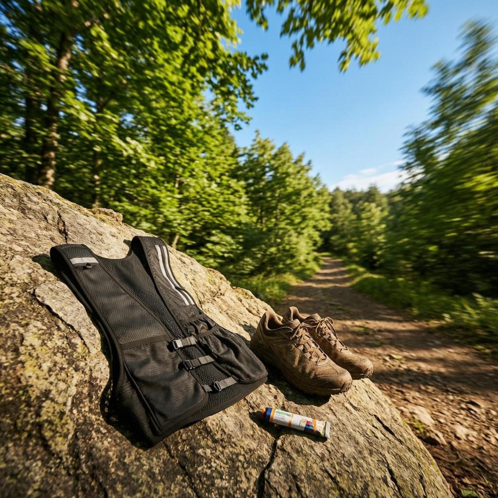 Reflective Running Gear Vest - Chaleco para Correr al Aire Libre,