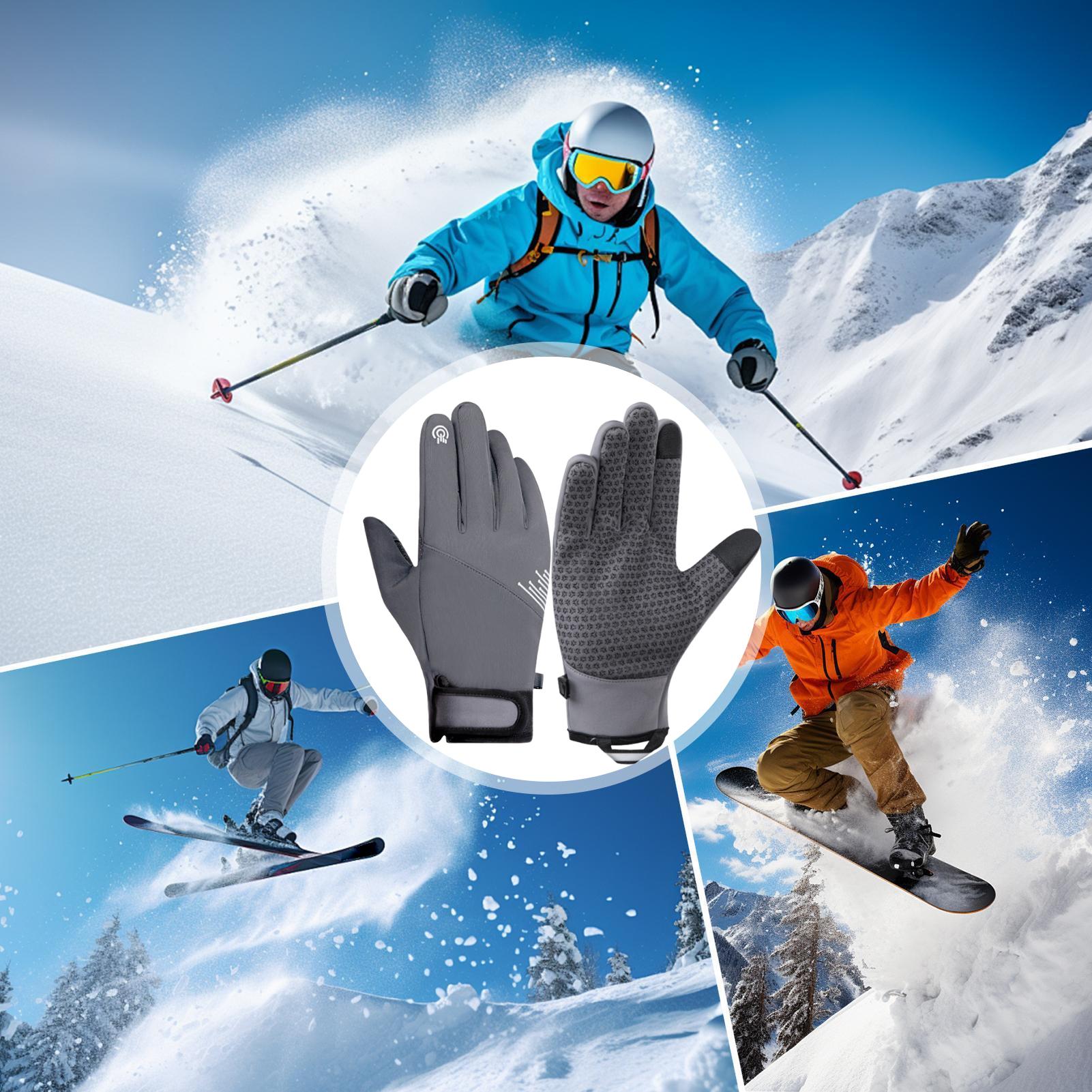 Guantes cálidos a prueba de vi - Running Gear In Snow reseña y precio