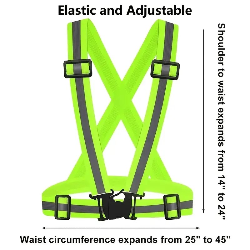 Chaleco reflectante para corre - Reflective Running Gear Vest reseña y precio