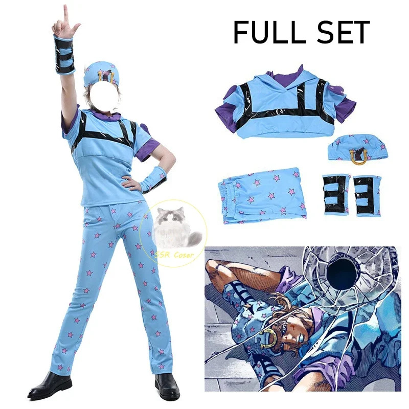Disfraz de Johnny Joestar JoJo - Head Gear Running reseña y precio
