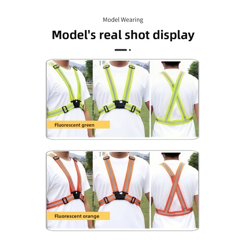 Chaleco Reflectante Ajustable  - Reflective Running Gear Vest reseña y precio