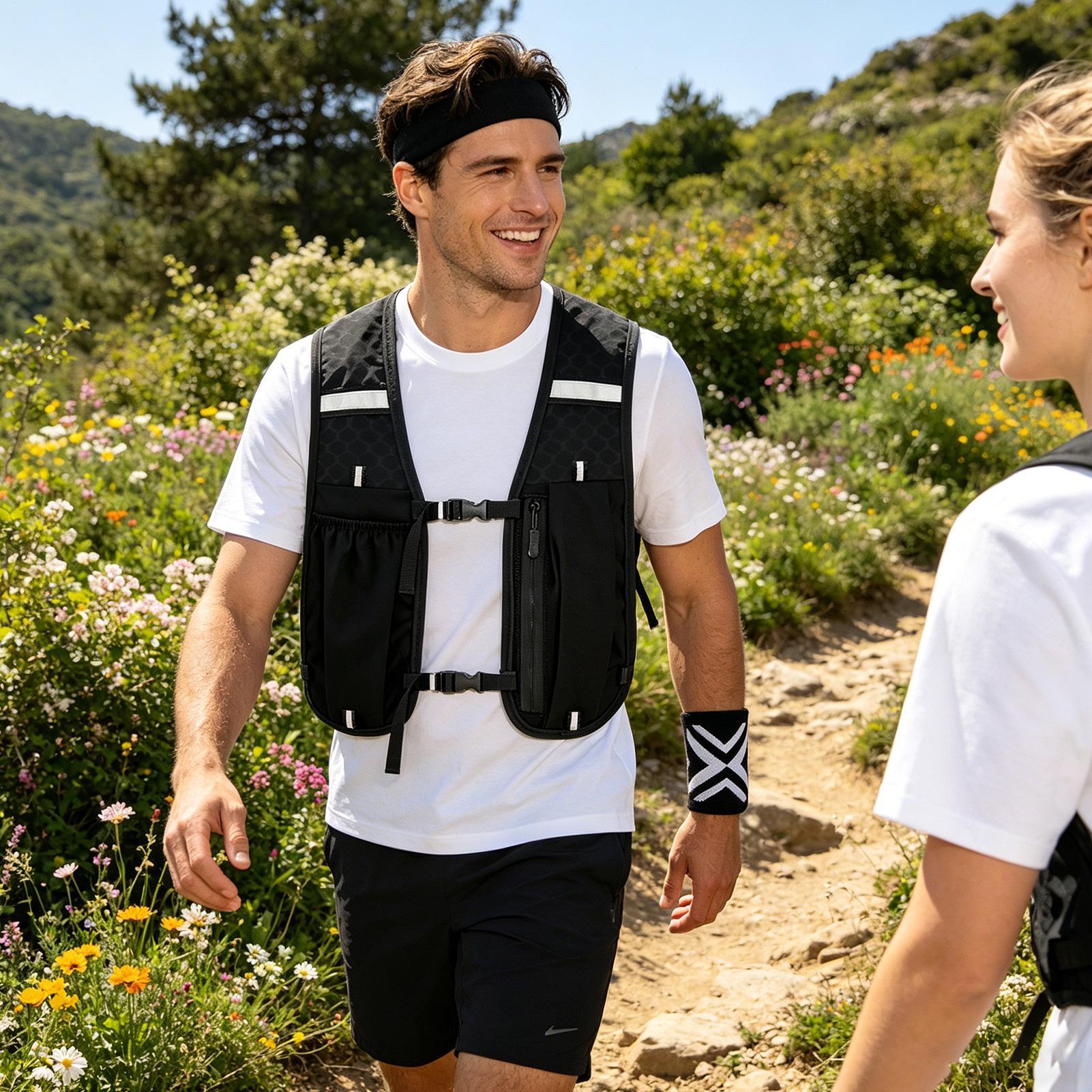 Chaleco reflectante para corre - Reflective Running Gear Vest reseña y precio