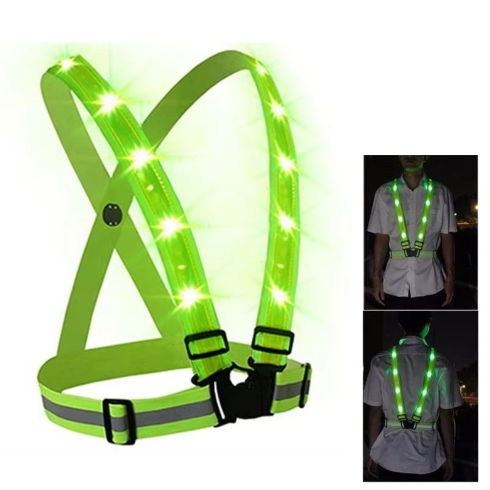 Nuevo Chaleco de Seguridad LED - Reflective Running Gear Vest reseña y precio