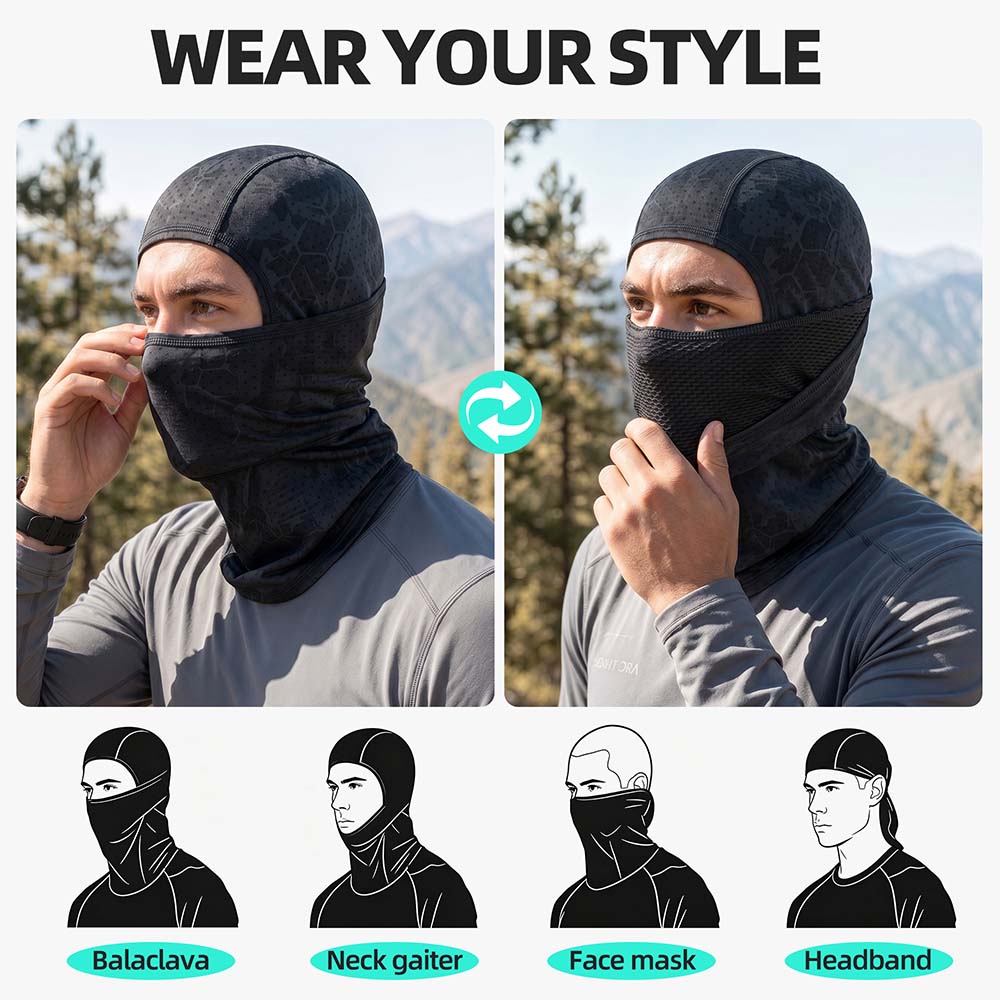 Pasamontañas Transpirable, Más - Head Gear Running reseña y precio