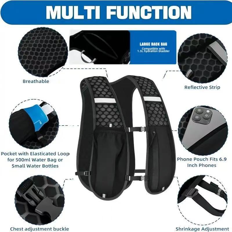 Chaleco Reflectante Ligero par - Running Gear For Your Phone reseña y precio