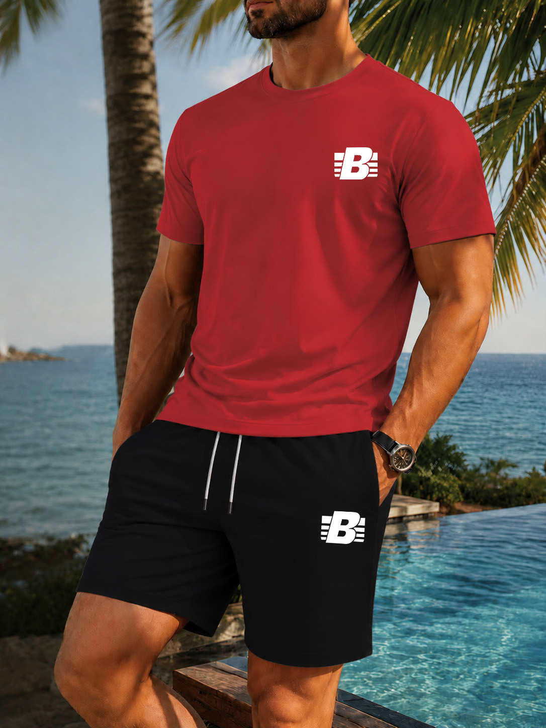 Conjunto Deportivo Informal de - Running Gear For Men reseña y precio