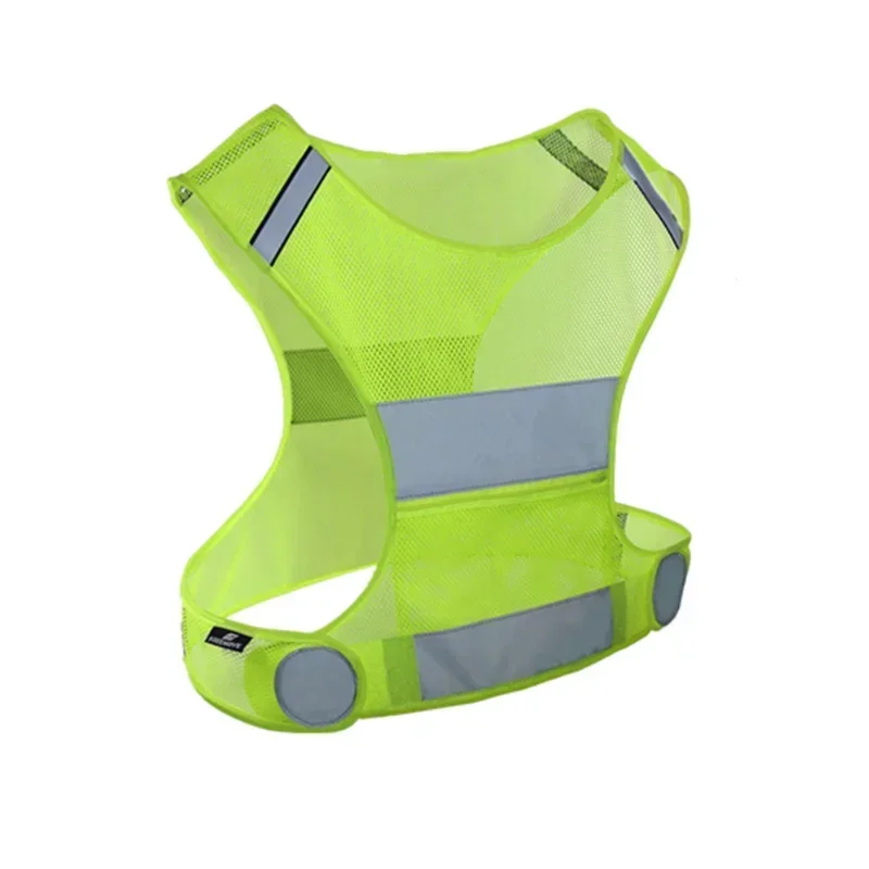 1 Juego de chaleco fluorescent - Reflective Running Gear Vest reseña y precio