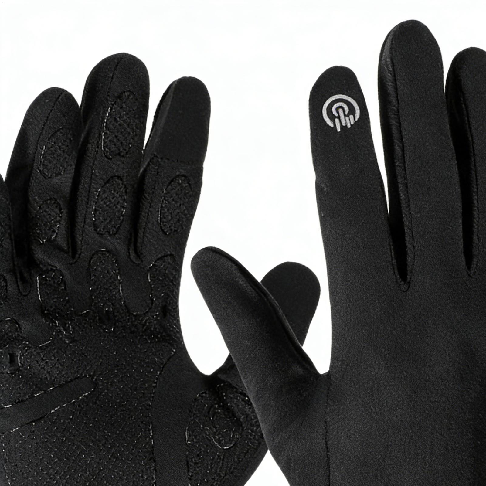 Guantes cálidos para ciclismo, - Running Gear Cold Weather reseña y precio