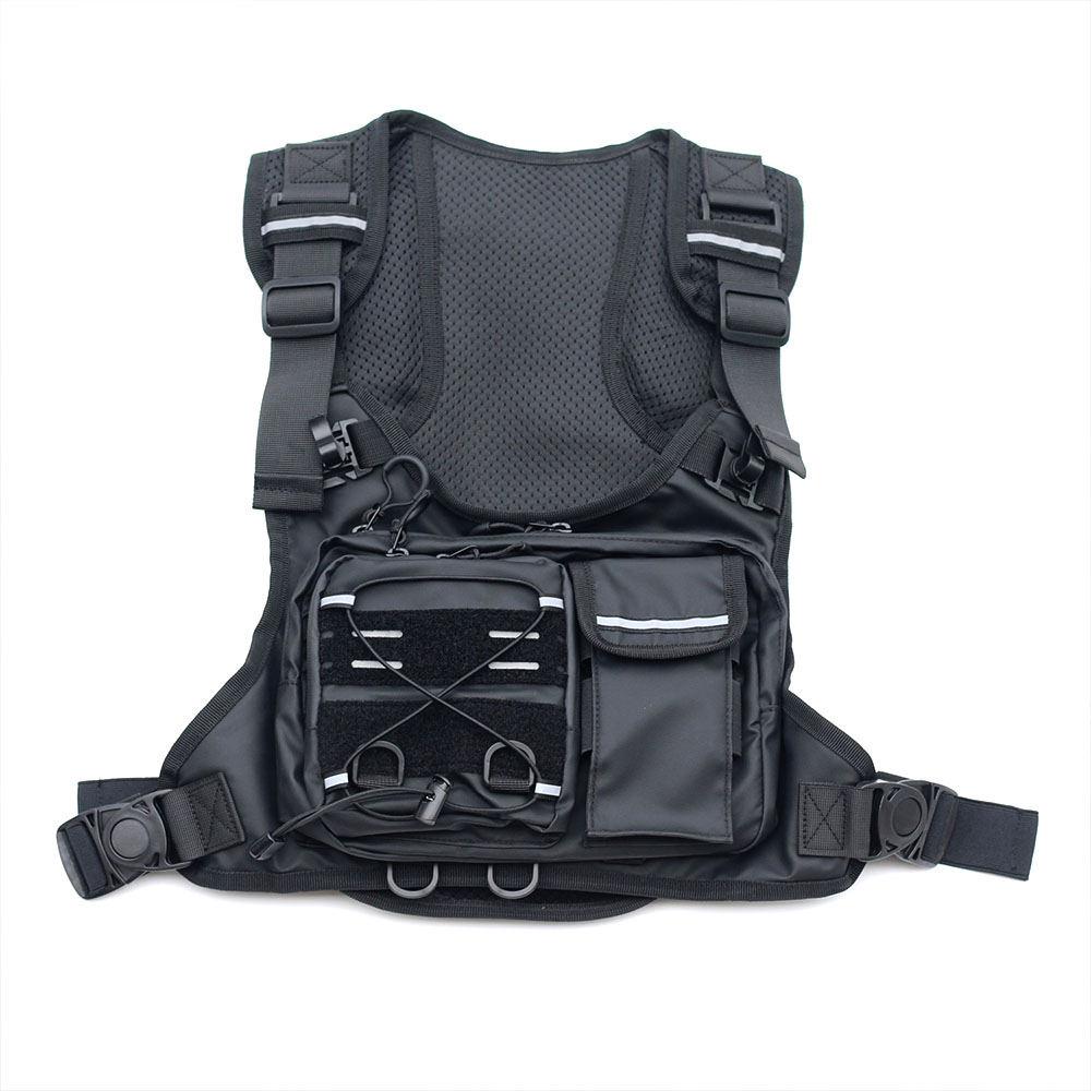 Chaleco Táctico con Bolsa de A - Reflective Running Gear Vest reseña y precio