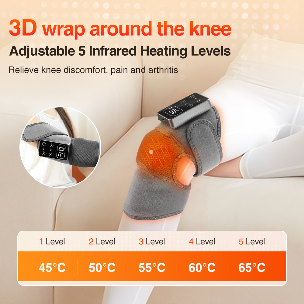 Masajeador Eléctrico de Rodill - Knee Support Brace reseña y precio